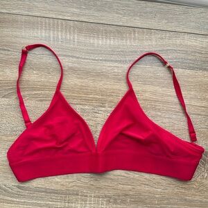 Pepper Red Bralette Size M